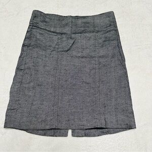 bebe Elegant Gray Pencil Skirt